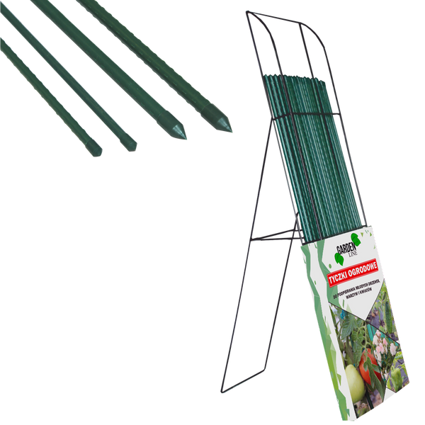 Rastlinná tyč pokrytá stojanom FI 11 mm / H 180 cm *8961