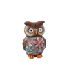 GARDEN FIGURINE - OWL WITH GLOWING EYES 13,5 x 12 x 20,4 CM LED pack=2 pcs