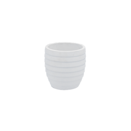 CEMENT COVER FOR POT 12 x 12 x 12 CM WHITE