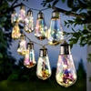 SOLAR GARDEN GARLAND LENGTH 2 + 3.8 M FELISI 20 LED COOL WHITE