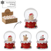 CHRISTMAS SNOW GLOBE - REINDEER / SNOWMAN / BEAR 4.5 x 7 CM disp=12pcs *5676