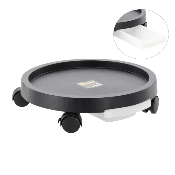 PODSTAWKA POD DONICZKĘ OKRĄGŁA NA KÓŁKACH FI 40 CM *7892