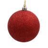 SET OF 24 CHRISTMAS BAUBLES RED, SILVER, GOLD