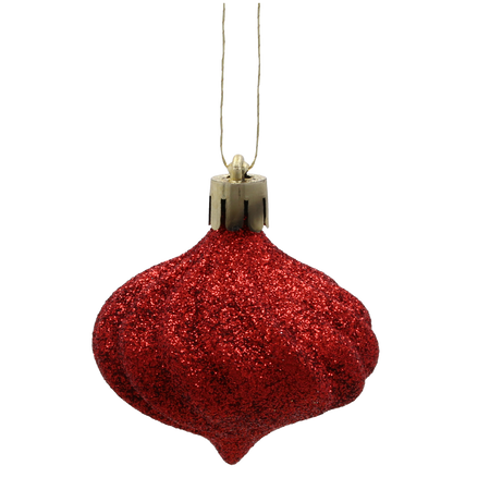 24 CHRISTMAS ORNAMENTS - MIX