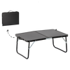 STOLIK TURYSTYCZNY SKŁADANY CZARNY 60x40x26,5 CM *3248