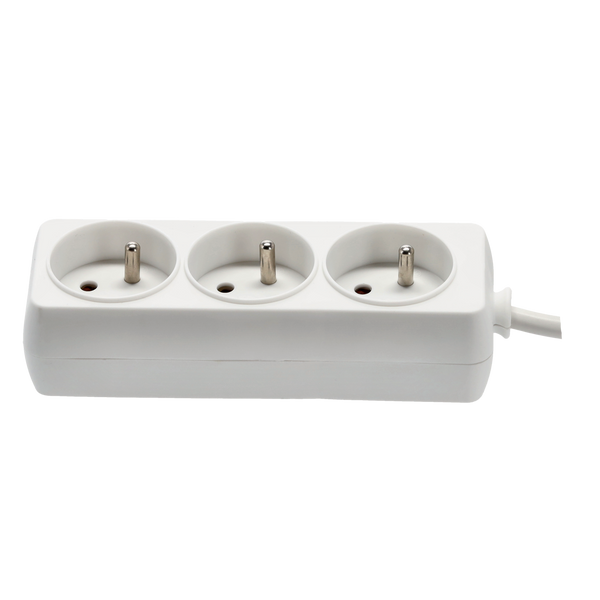 Prodlužovací přívodní lišta 3 zásuvky 1,5 m bílá *8770