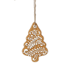 ORNAMENT DE CRĂCIUN - FURSEC MIX DE MODELE 7,5 x 11 CM ambalaj=8buc *8587