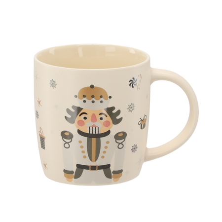KUBEK PORCELANOWY DZIADEK DO ORZECHÓW 365 ML MIX WZORÓW *1858