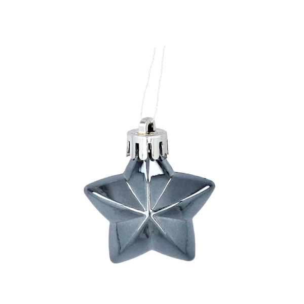 SET OF 60 CHRISTMAS ORNAMENTS OLIVE/COPPER/GRAPHITE MIX DESIGNS