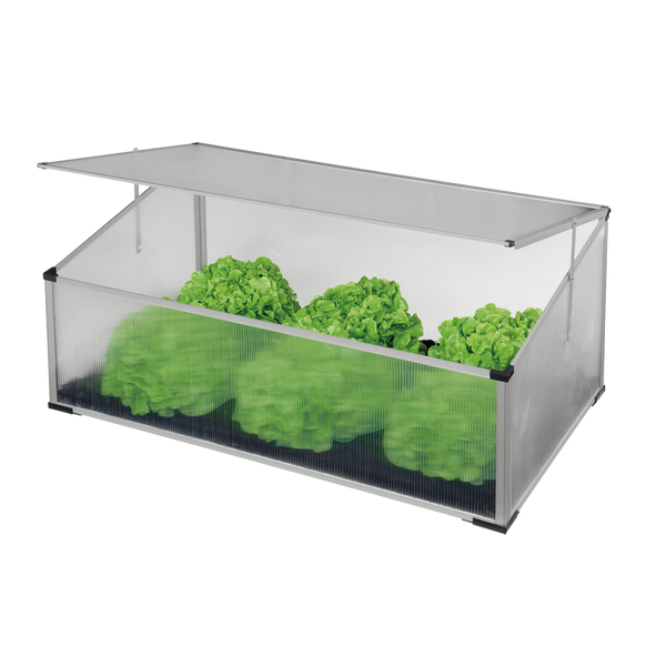 GREENHOUSE / SEEDBED 100 x 60 x 30/40 CM POLYCARBONATE