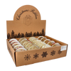 RIBBON DECORATIVĂ DE SĂRBĂTOARE 5 CM x 2,7 M AURIE MIX DE MODELE pachet=20buc *9805
