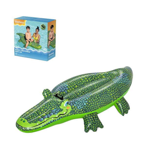 Bestway® 60" x 28"/1.52m x 71cm Buddy Croc Ride-On
