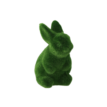 DECORAȚIUNE DE PAȘTE - IEPURE VERDE 7 x 8 x 15 CM *9670