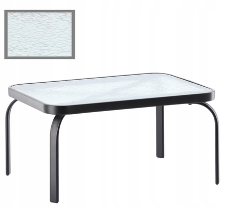 SET DE MOBILIER PENTRU GRĂDINĂ CU MESA - GRI *9924