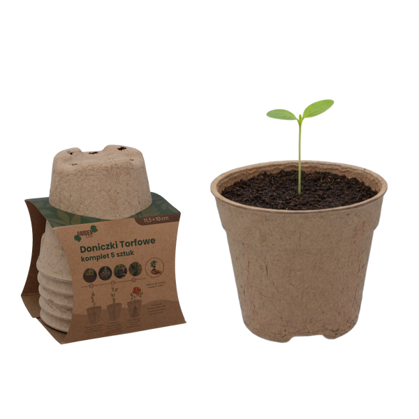 11,5CM 5 PCS PAPER POTS