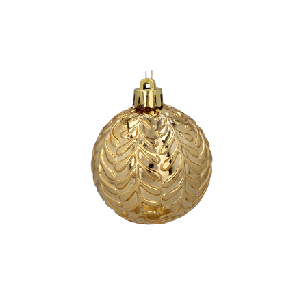 SET OF 60 CHRISTMAS ORNAMENTS RED/GOLD/SILVER MIX DESIGNS