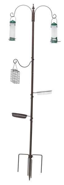 KARMNIK DLA PTAKÓW H 190 CM (+KOTWY) STALOWY *5047