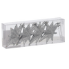 SET 4 DECORAȚIUNI DE CRĂCIUN STEA 10 CM *1147