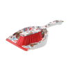 DUSTPAN WITH BRUSH "DECOR"