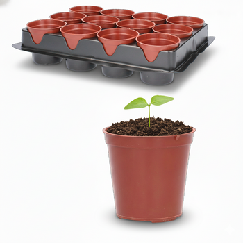 Set de 20 ghivece pentru răsaduri FI 6 CM