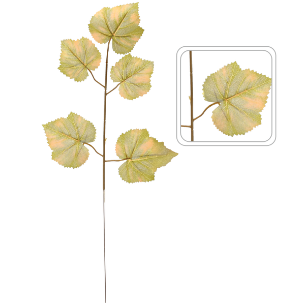 ARTIFICIAL BRANCH - BEECH LEAF 57 x 20 CM
