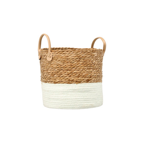 COS PLECAT 26 x 23 x 22/27 CM DIN IARBA MARINA *9326