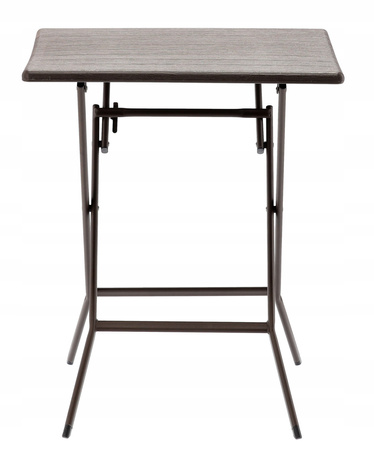 MASĂ TURISTICĂ FOLDABILĂ 61.5 x 61.5 x 73 CM MARRON *1008