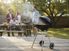 KETTLE CHARCOAL GRILL WITH LID AND WHEELS 46 x 44 x 71 CM