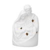 FIGURKA CERAMICZNA - ŚWIĘTA RODZINA BIAŁY LED 13 CM opak=6szt *1464