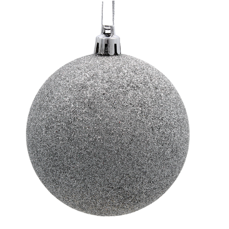 SET OF 24 CHRISTMAS BAUBLES RED, SILVER, GOLD