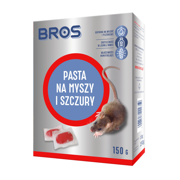 PASTA NA MYSZY I SZCZURY 150G*2359