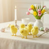 EASTER DECORATION - CHICK 4 x 6 x 6 CM MIX 5 DESIGNS pack=10pcs