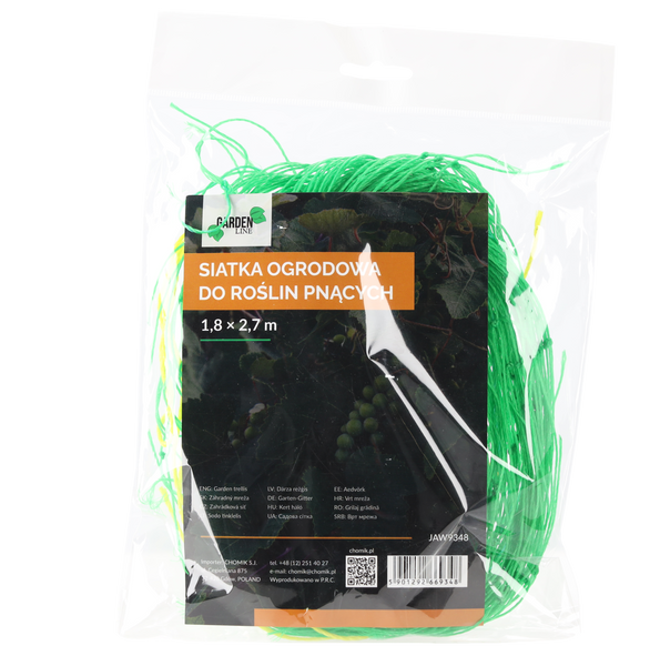 REȚEA DE GRĂDINA PENTRU PLANTE ÎN CURS DE URCARE 1,8 x 2,7 M ambalaj=6buc *9348