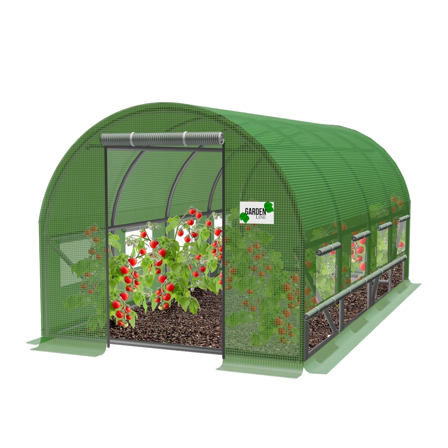 TUNEL OGRODOWY FOLIOWY 3 SEGMENTOWY 3 x 2 x 2 M ZIELONY Z OPCJĄ DODATKOWEJ WENTYLACJI pol_pl_TUNEL-OGRODOWY-FOLIOWY-3-SEGMENTOWY-3-x-2-x-2-M-ZIELONY-Z-OPCJA-DODATKOWEJ-WENTYLACJI-3910-1513_2