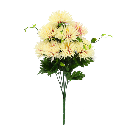 ARTIFICIAL BRANCH - CHRYSANTHEMUM ASSORTED COLOURS