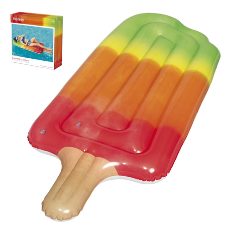 SALTEA PE PLAJĂ INFLATABILĂ 185 x 89 cm ÎNGHEȚATĂ PE Băț *4550
