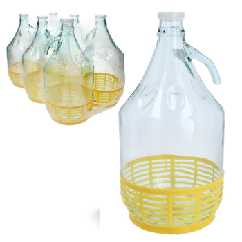 BALON 5L CU MÂNĂ + PLUG DIN PLASTIC (CAP NR1) ZGRZ=6 BUC.*5505