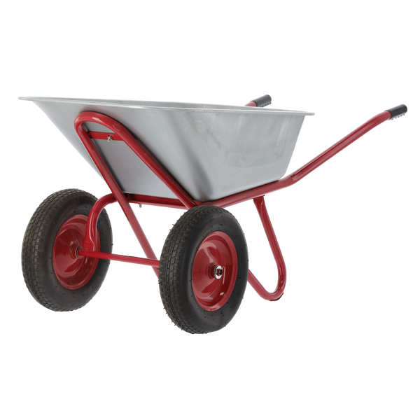 TACZKA - POJEMNOŚĆ 140 L - CZERWONA 