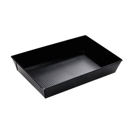 Plech na pečenie 36X 24,5 X 6CM s ochrannou vrstvou non-stick čierna*0589