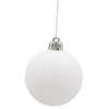 KPL. 16 BOMBEK 6 CM ARGINTII / ALB *3726
