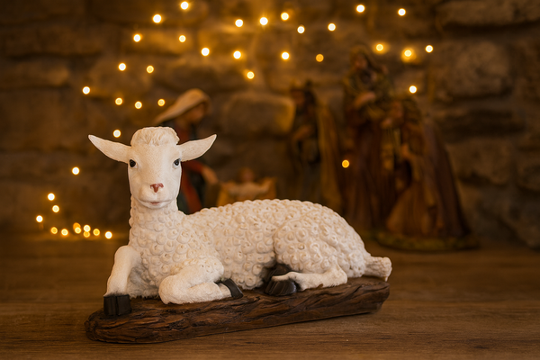 FIGURA OWCA 17 x 40 x 26 CM (106,68 CM) polyresin *2955