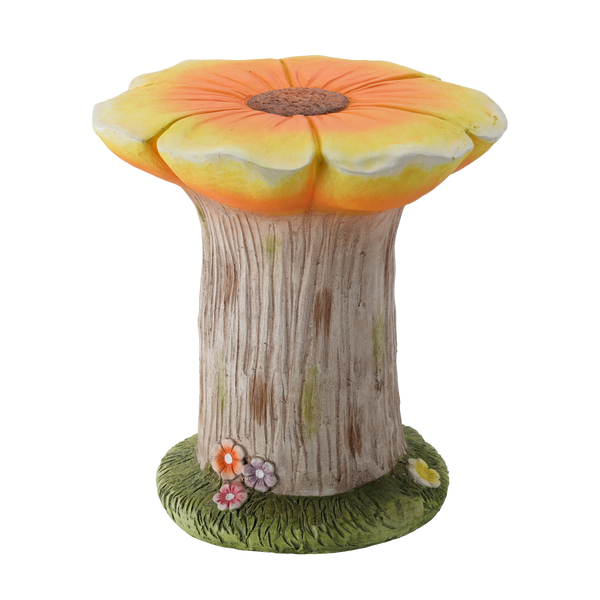 GARDEN FIGURINE – ORANGE FLOWER POT STAND 31 X 30,5 X 33 CM