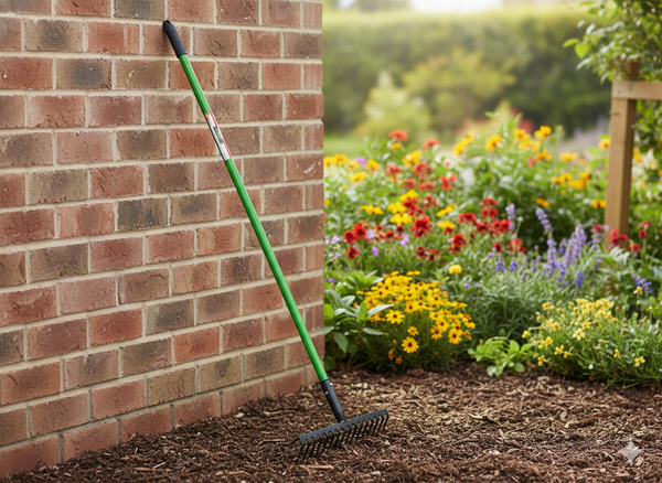 RAKES WITH FIBERGLASS HANDLE 35 x 8 x 148 CM