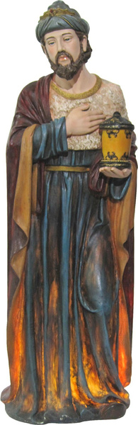 Sada betlehemských figur 11 ks 120 cm z živice so podsvietením