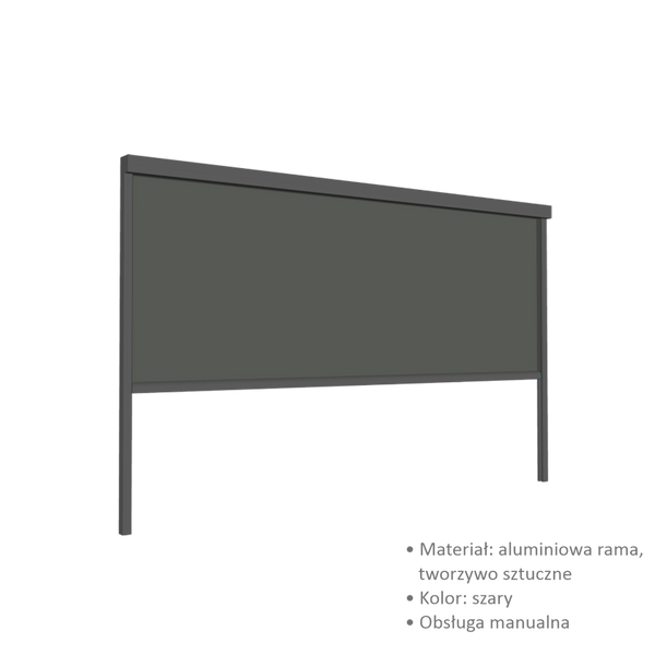 ROLETA ZIP DO PERGOLI ALUMINIOWEJ 3 M