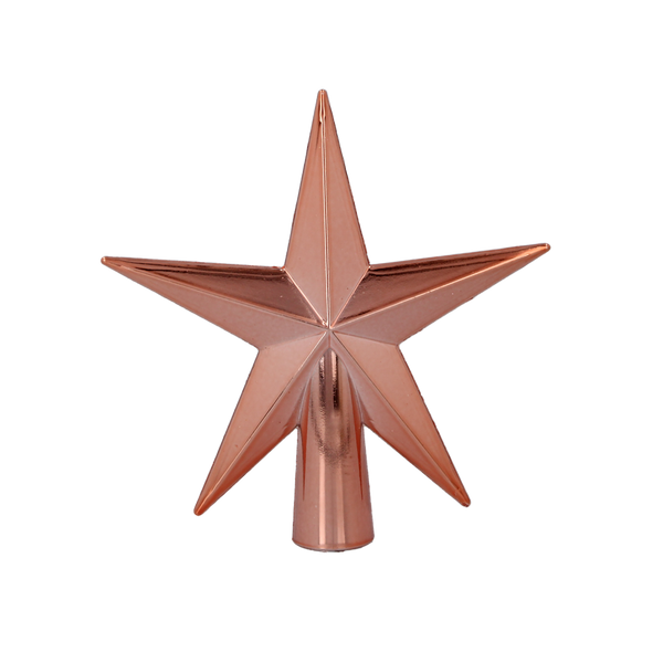 SET OF 35 BAUBLES OLIVE/COPPER/GRAPHITE MIX DESIGNS