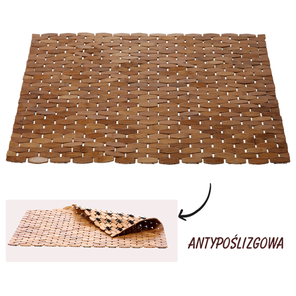 BAMBOO BATH MAT "GRENADA" 50X70CM