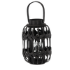 BLACK LANTERN H 30/43 CM