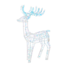 CHRISTMAS DECORATION - LED REINDEER 105 CM IRIDESCENT