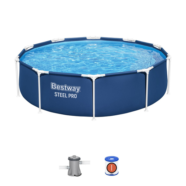 PISCINA CADRU 305 x 76 CM (PISCINA, POMPĂ DE FILTRARE) 